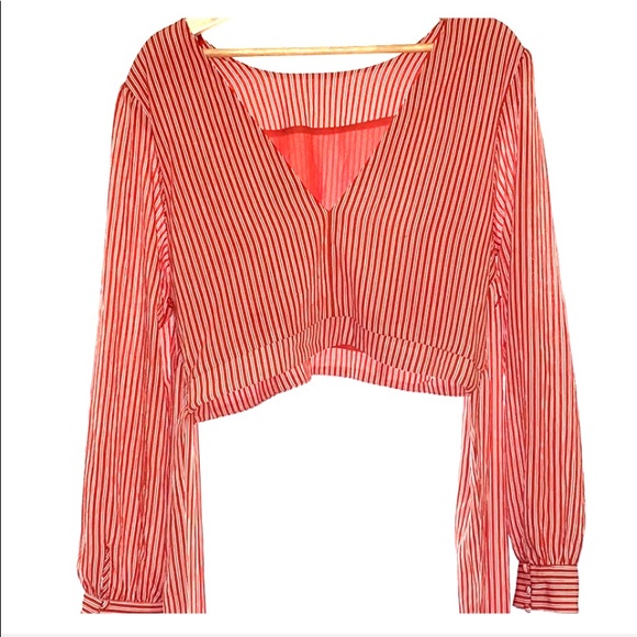 Chriselle x J.O.A. Tie-Waist top - Picture 5 of 12